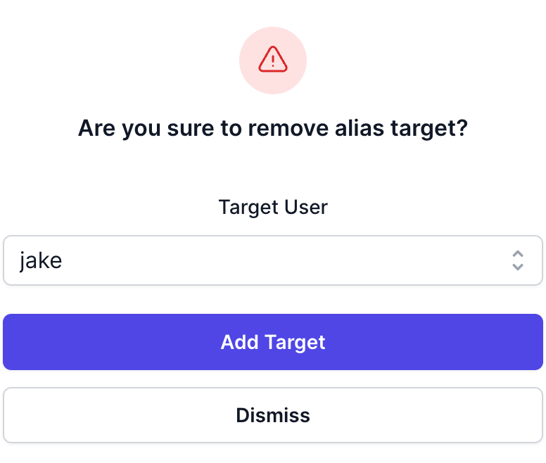 Select target users